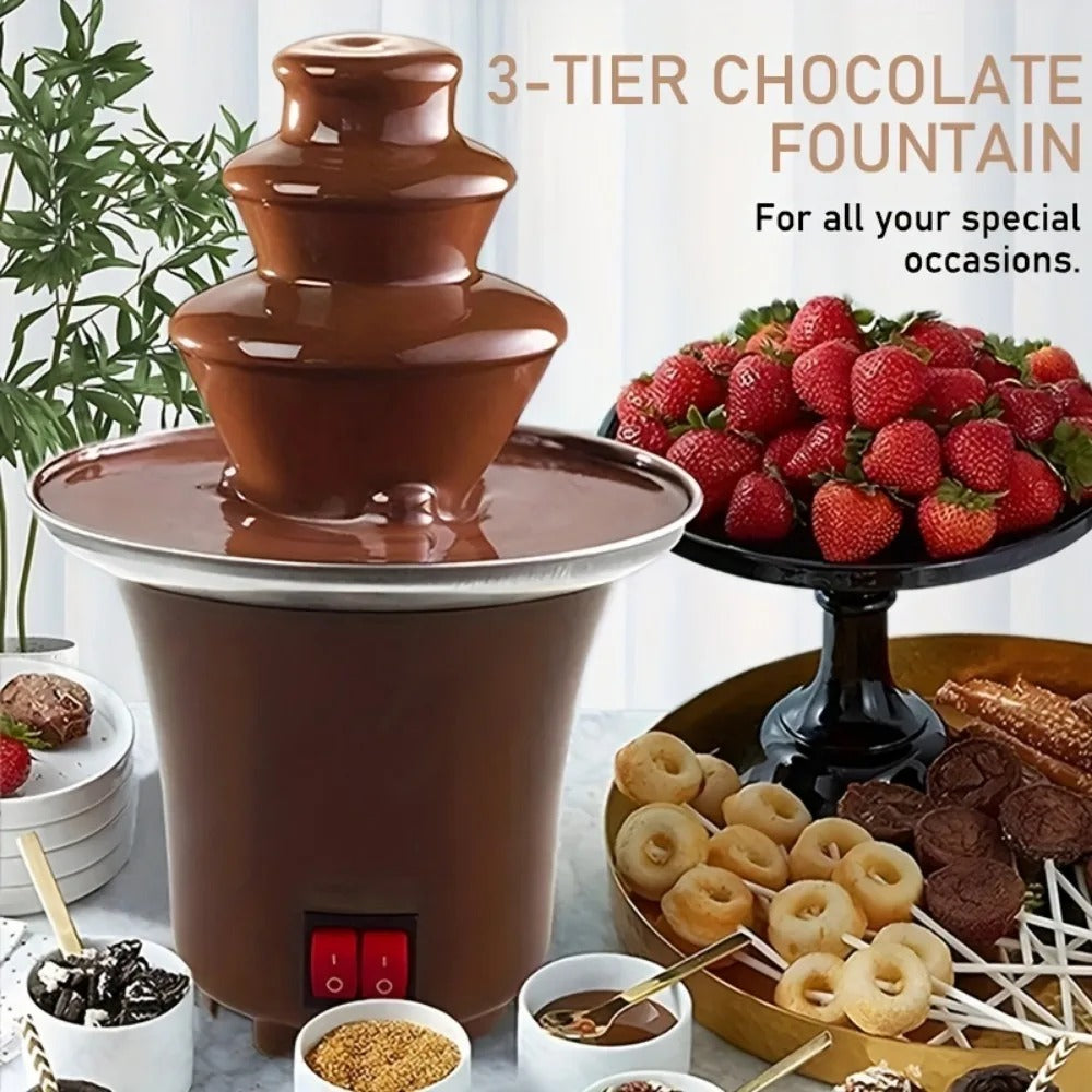 3-tier Chocolate Fondue Fountain